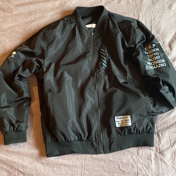 Bomber jacket reversible zip up - Picture 5 of 7